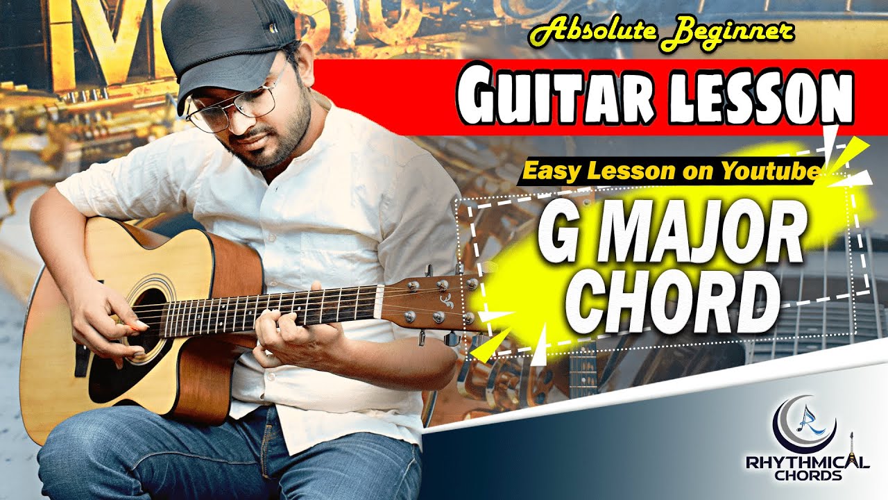 G major Guitar Chords Lesson |  Easy Guitar Chord | Vikram Sharma | Rhythmical Chords